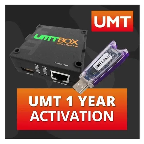 UMT BOX/ DONGL1 Year Activation & Renew - instant